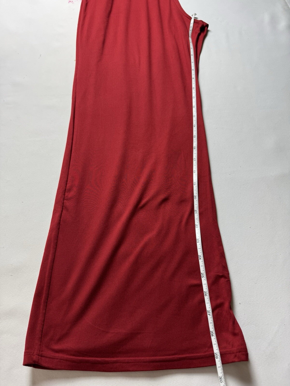 Say What Red strapless jumpsuit Sz 1X.  (B.52)
