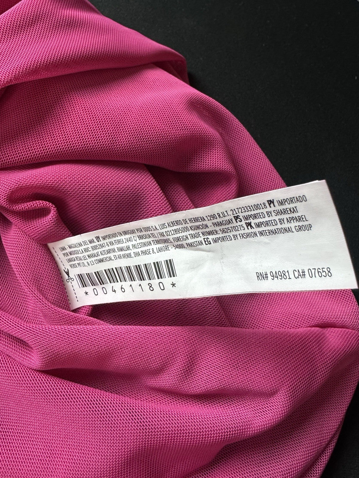 Forever 21 Fuchsia Bodycon Dress Sz S.  (B.160)