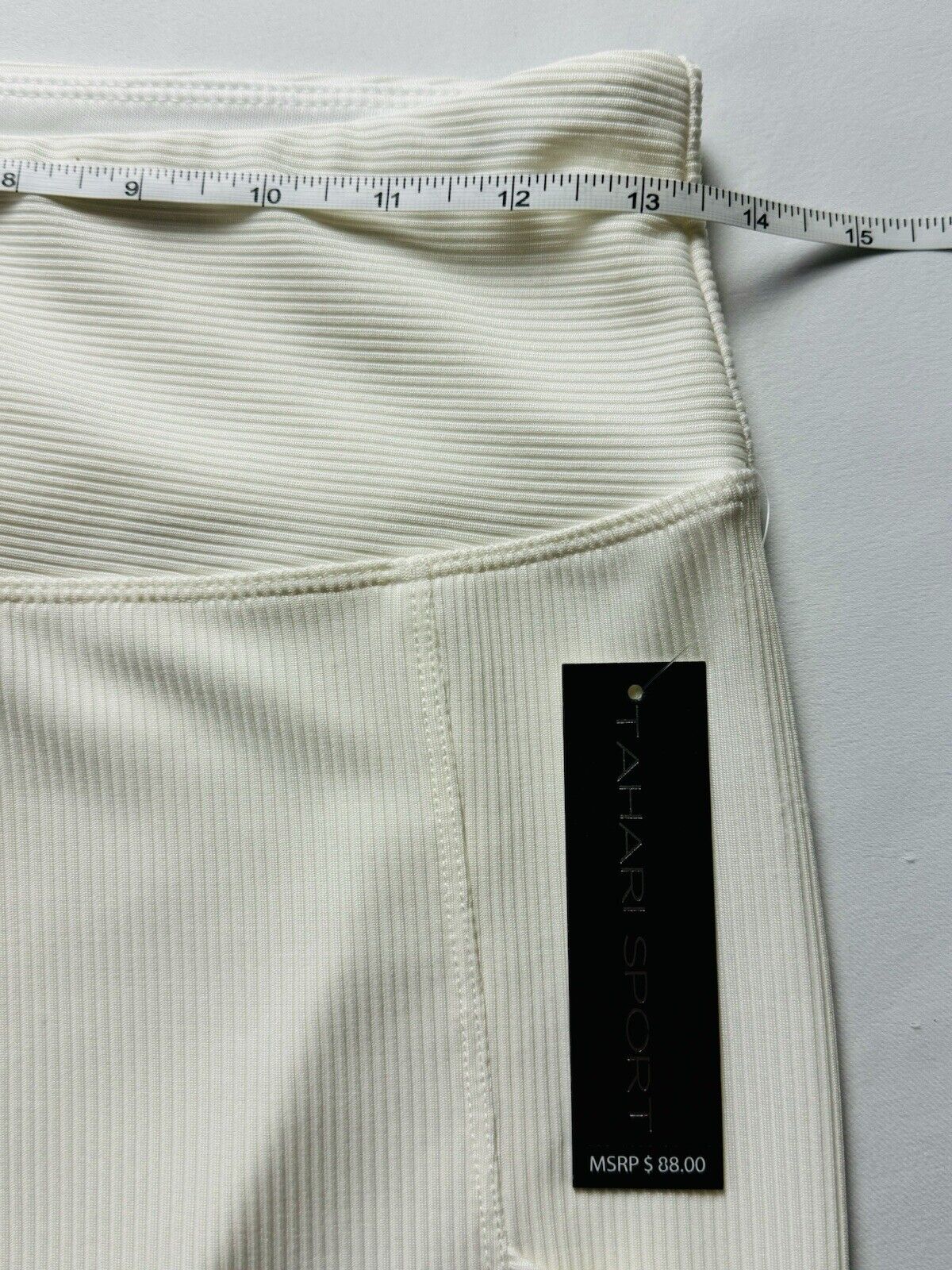 $88 Tahari Sport Women’s Side Cell Pocket Athletic Leggings Sz M