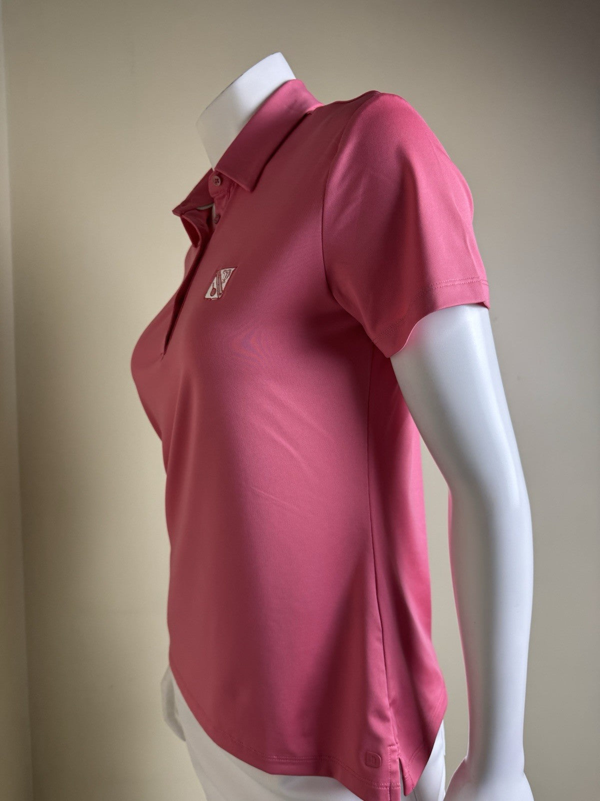 Dunning Golf Rosetta Women's Golf Polo Shirt Sz M. (B.157)