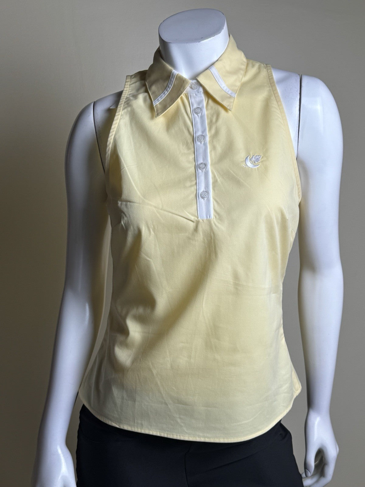 $130 Kilo Tango Women’s Golf Polo Shirt  Sleeveless Sz M   (B.181)