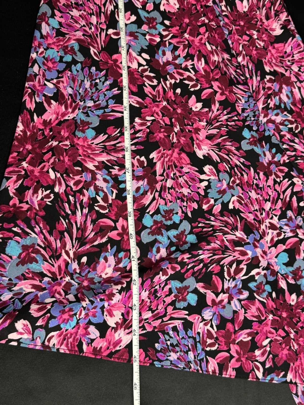 $138 NANETTE LEPORE Floral Maxi Long Dress Sz 2      (B.096)