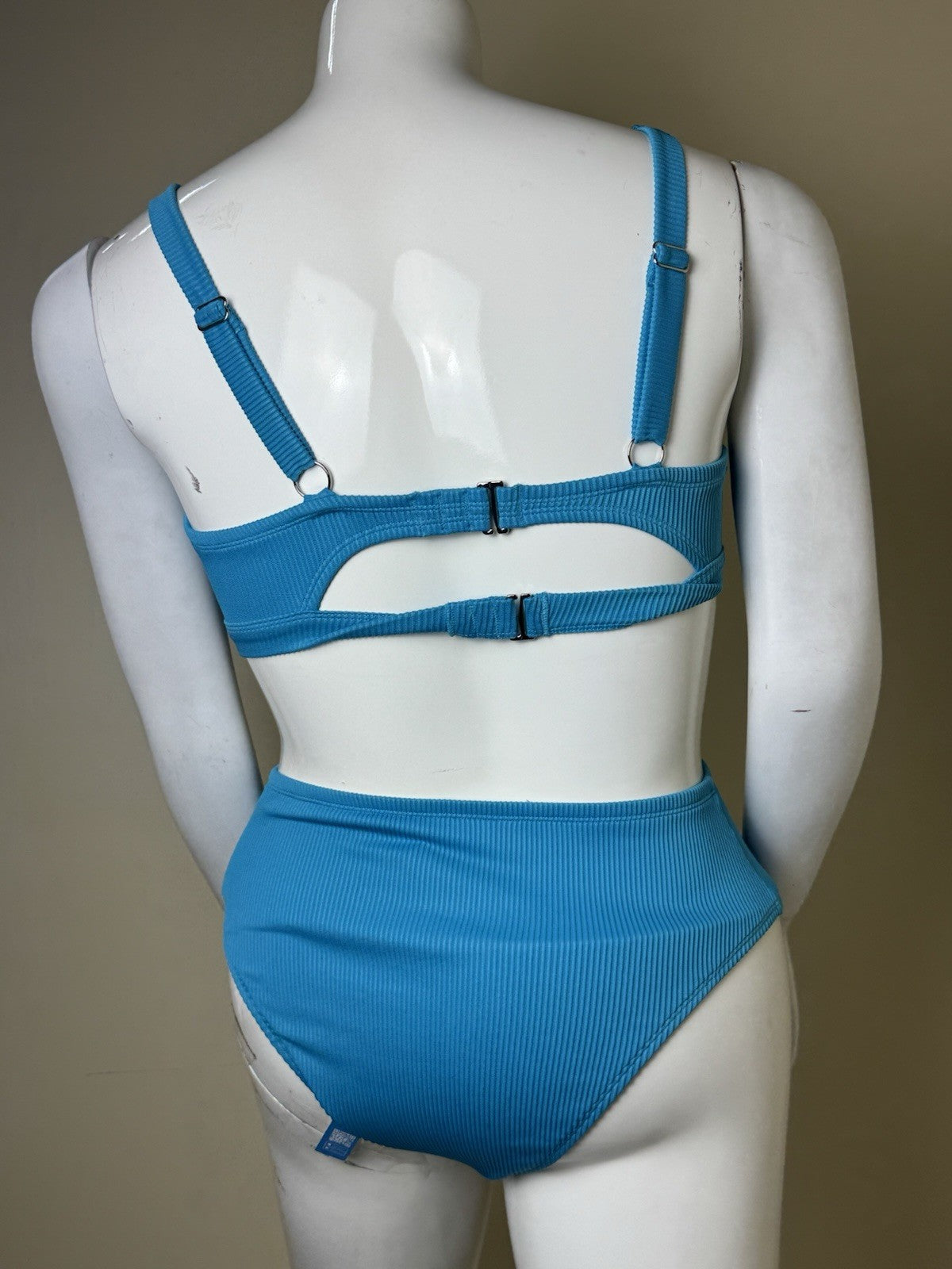 CUPSHE Women's Blue 2Pc Bikini Size 1X    (B.152)