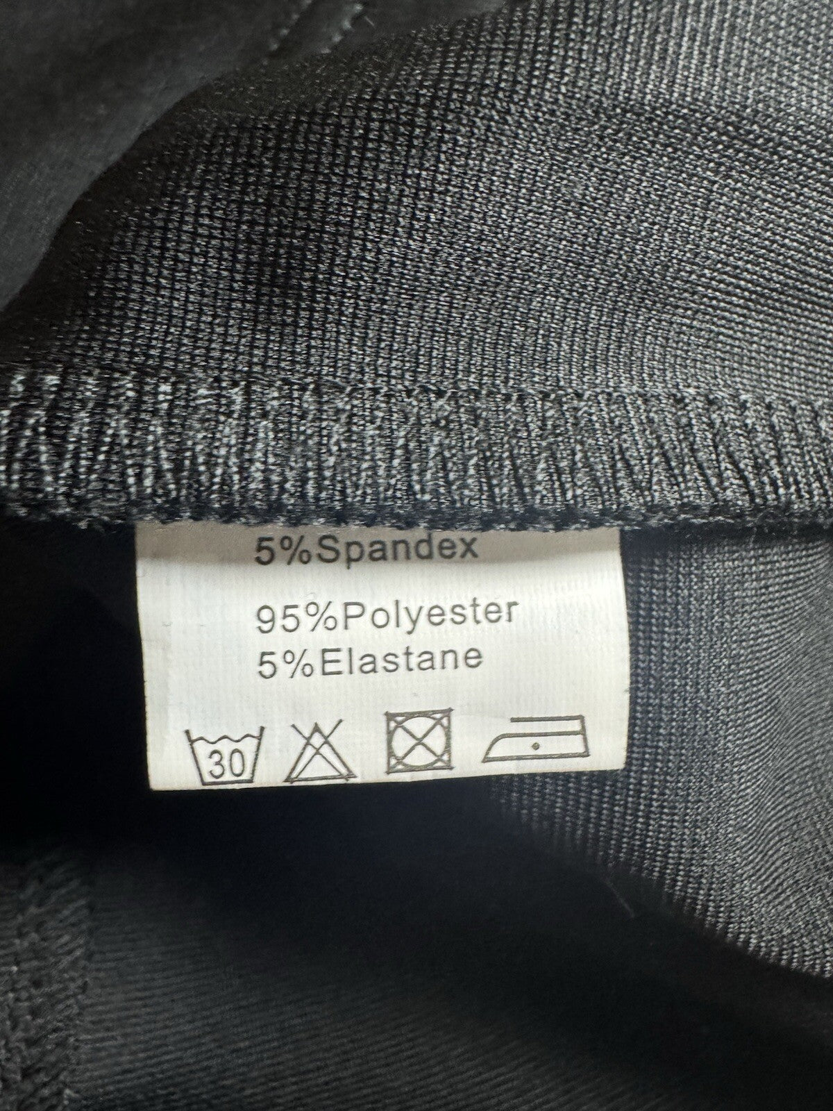 GRACE KARIN Women’s Round Neck Hips-Bodycon Pencil Dress Black Size L