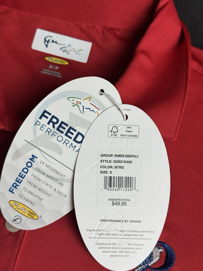 Greg Norman Women's Golf Polo Shirt Sz S         (B.172)