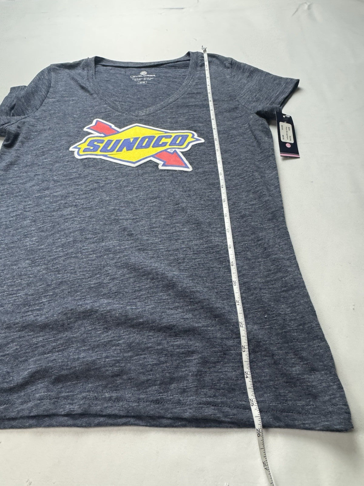 LeverWear Women's Golf shirt Sunoco Logo Sz M   (B.160)