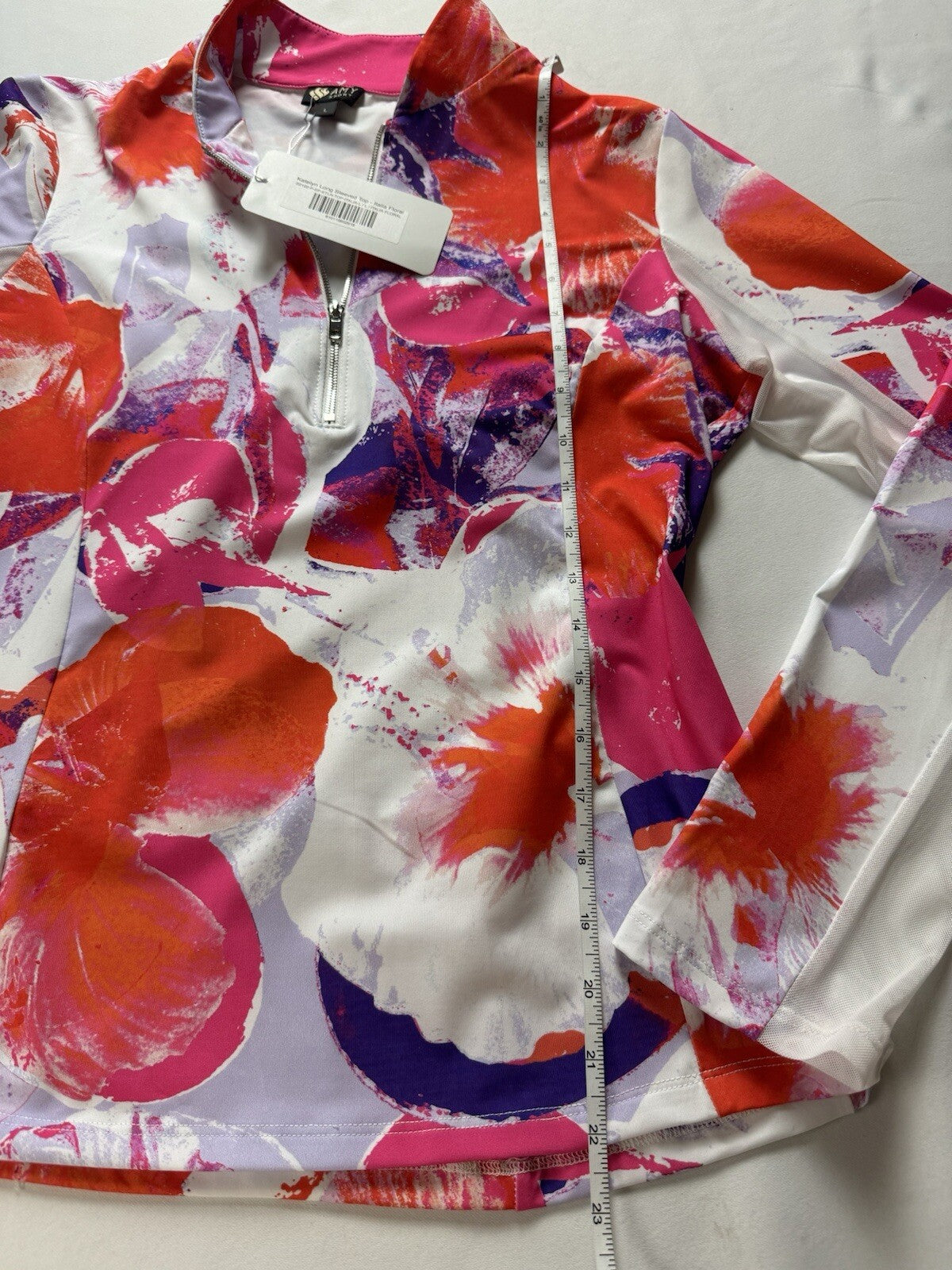 Amy Sport Women's Golf Long Sleeve Shirt Sz L.       (B.111)