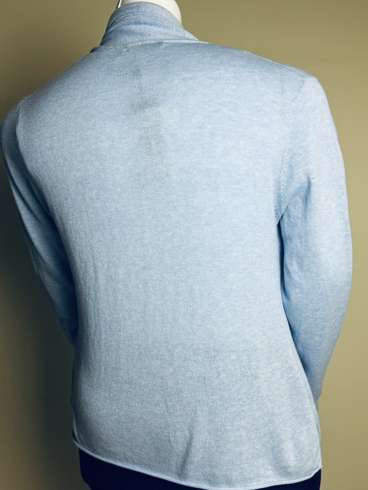 Alashan Cashmere Women’s Blue Cardigan Size  XL. (B.109)