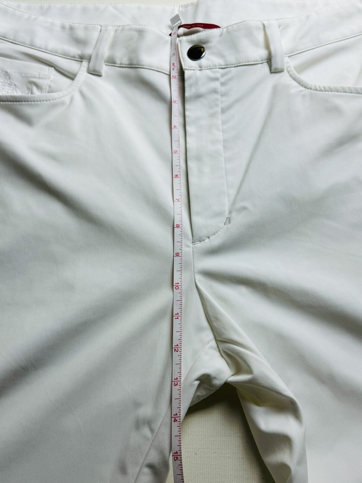 Brendratti Women’s White Golf Pants Sz 18 Ital 54.  (B.07)