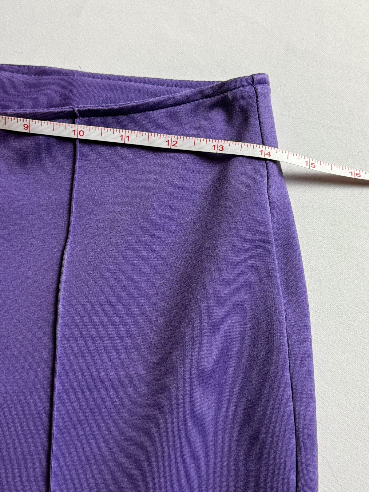 Kevan Hall Beth Depass Purple Zip Golf Pants SZ 4 (74)