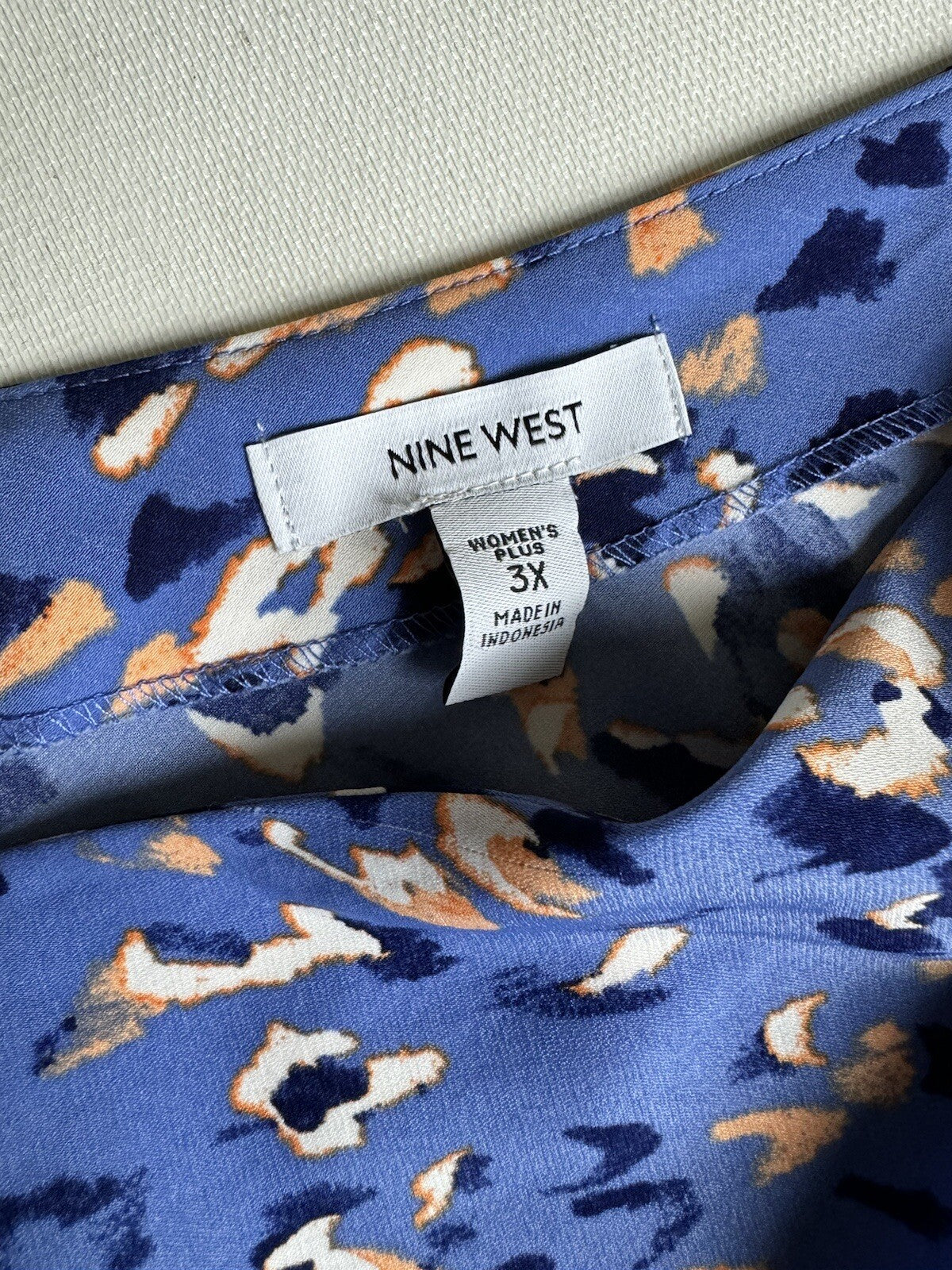 Nine West One Shoulder Dress Sz 3XL.  (B.03)