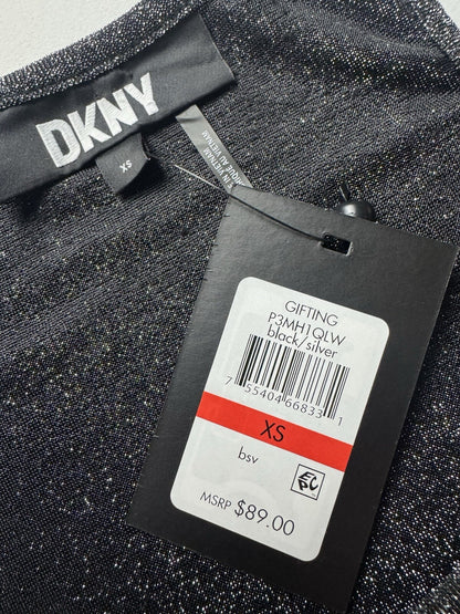 $89 DKNY Women's Long Sleeves Blouse Size XS   (B.141)
