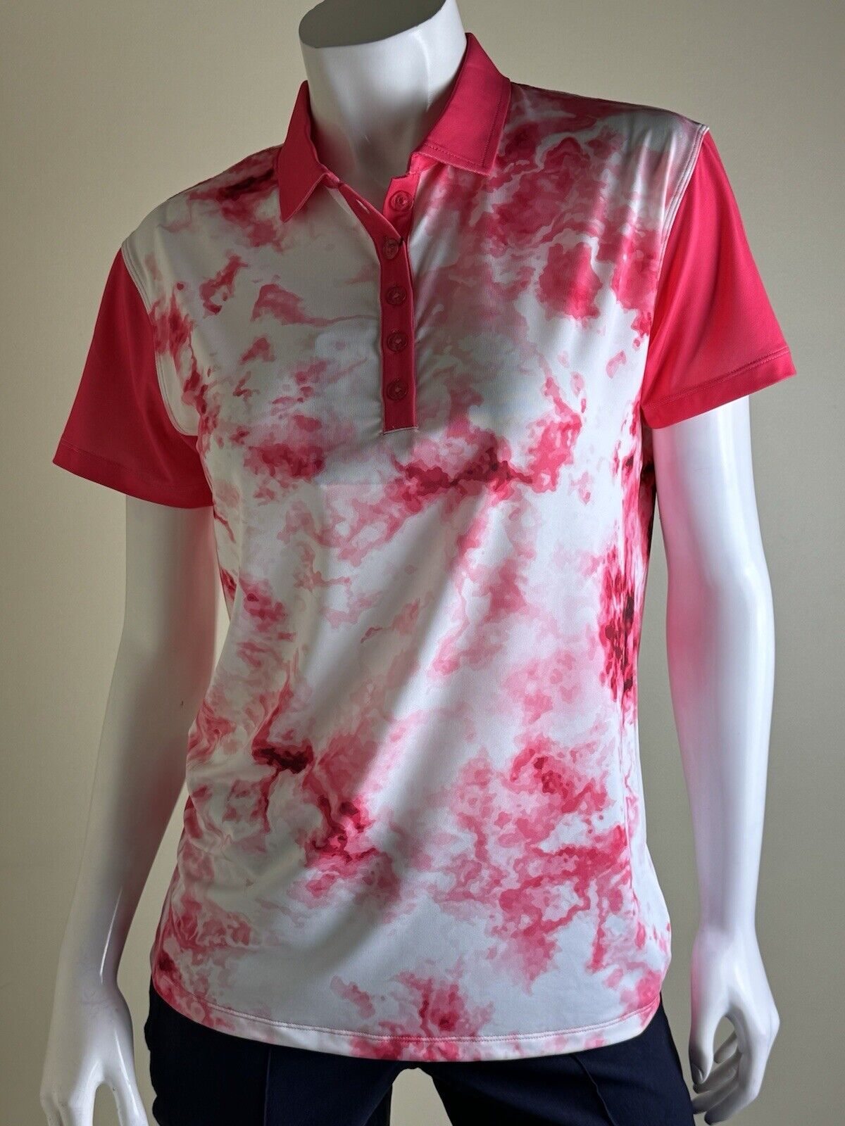 H5G High 5 Golf Women’s Short Sleeve Polo Shirt  Sz XS.  (B.58)