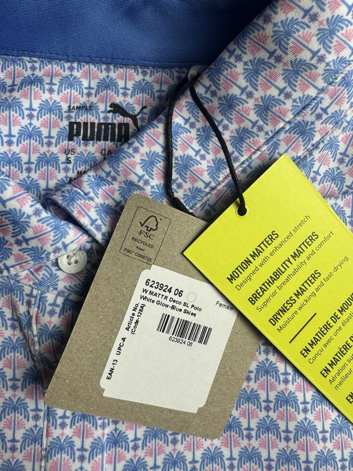 Puma Women’s Golf Shirt Sz S.   (B.162)