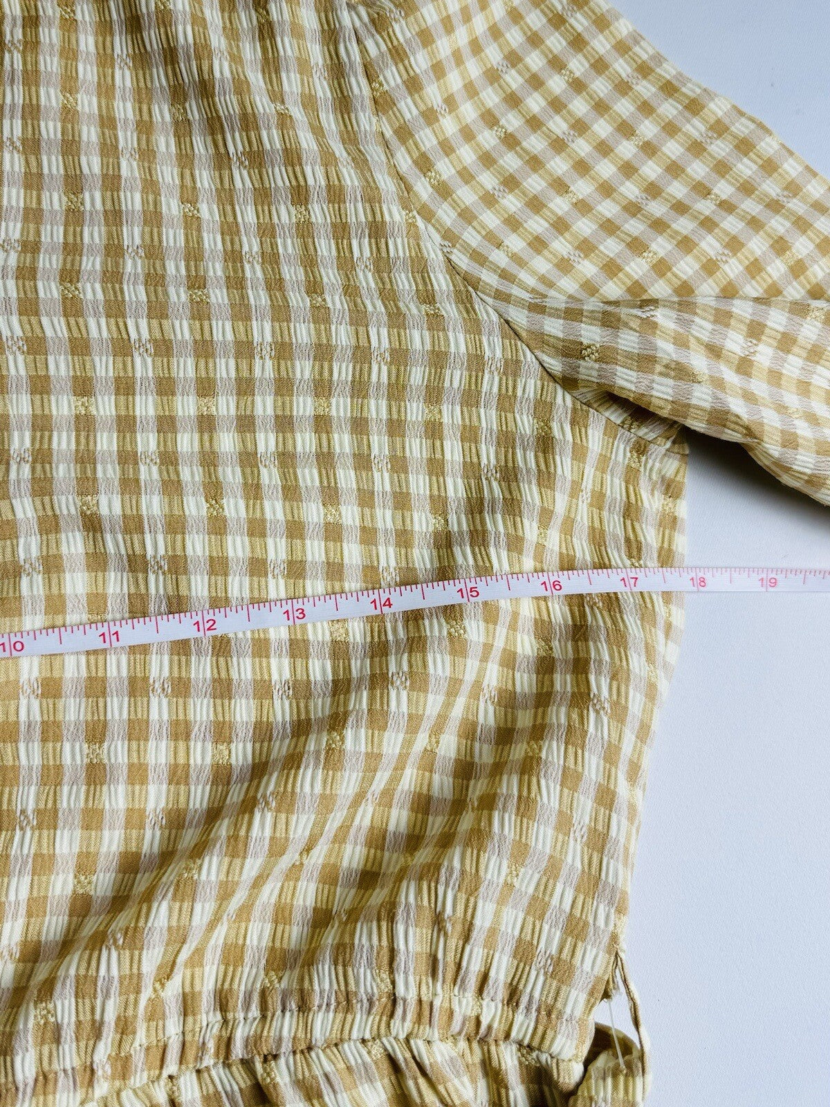 Sharagano Women's Tan Yellow Dress Size 12. (78)