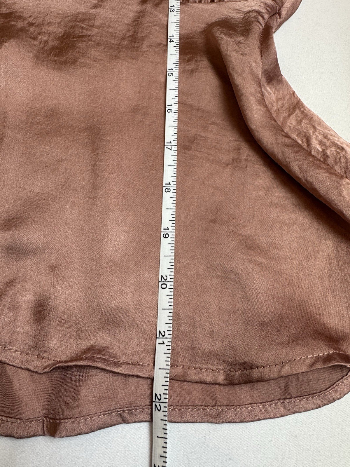 Charmed Hearts Women's Satin Blouse Size L.        (B.167)