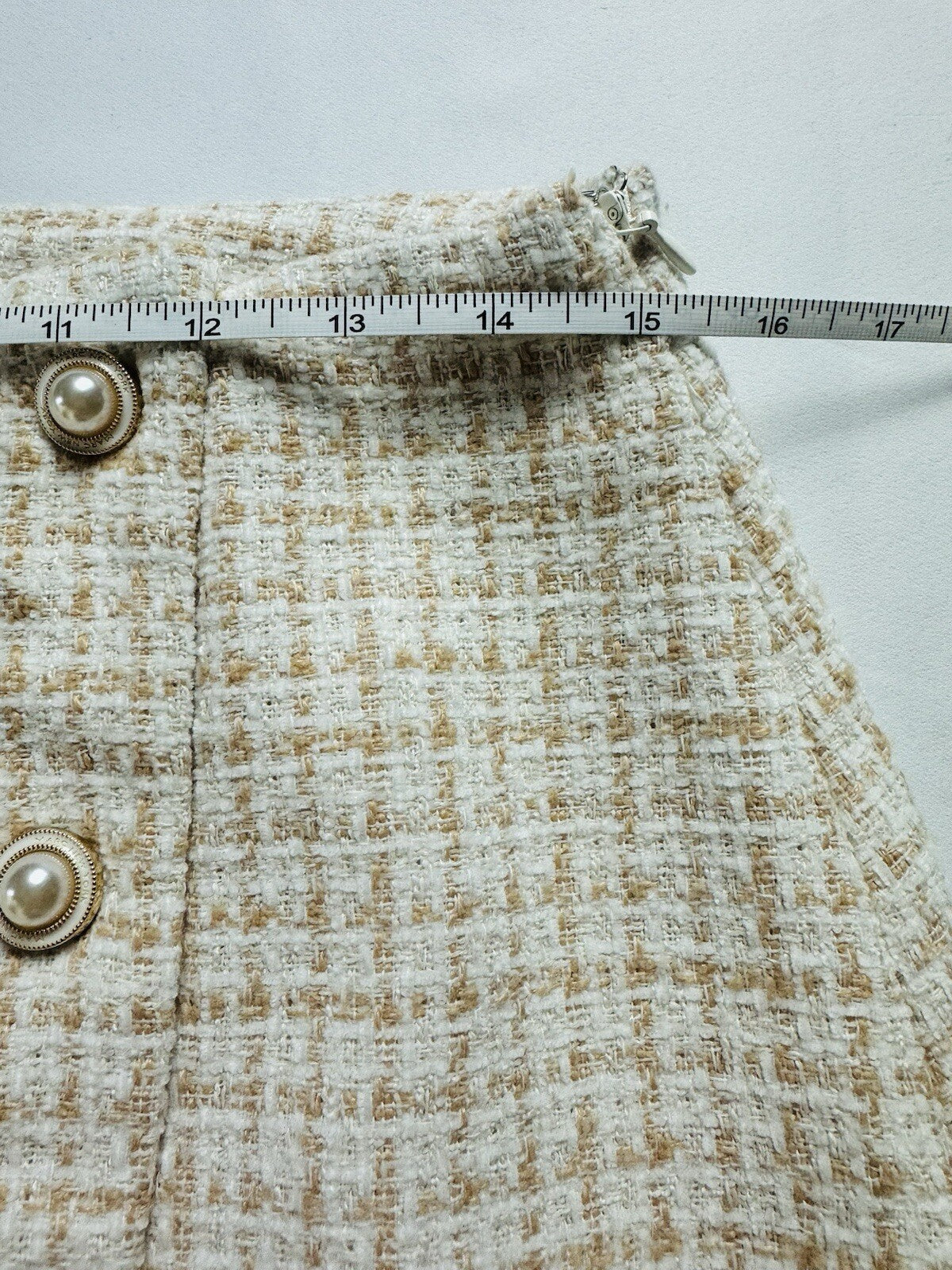 $59 Marc New York Women's Tweed Skirt Sz 6. (B.99)