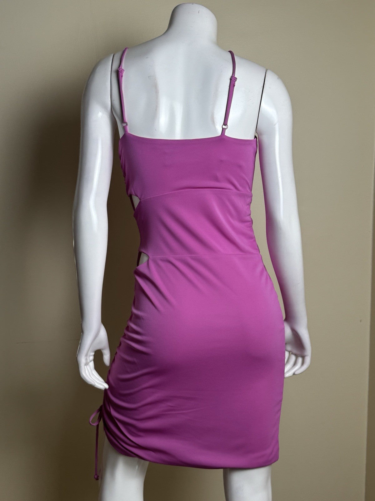 Forever 21 Pink Bodycon Dress Sz M.  (B.179)