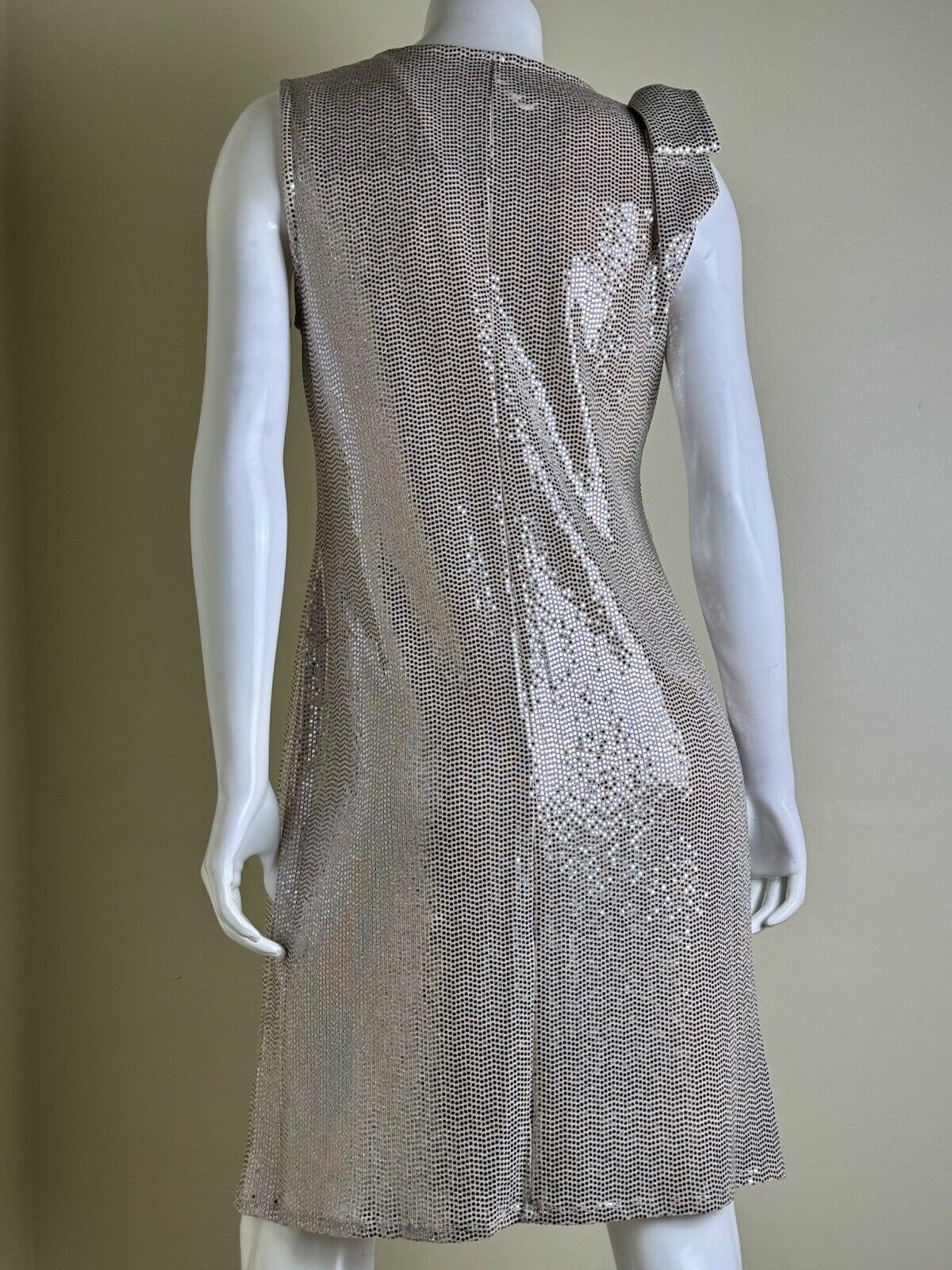 $129 JM Studio Women’s Gold Sequined Dress Sz 12