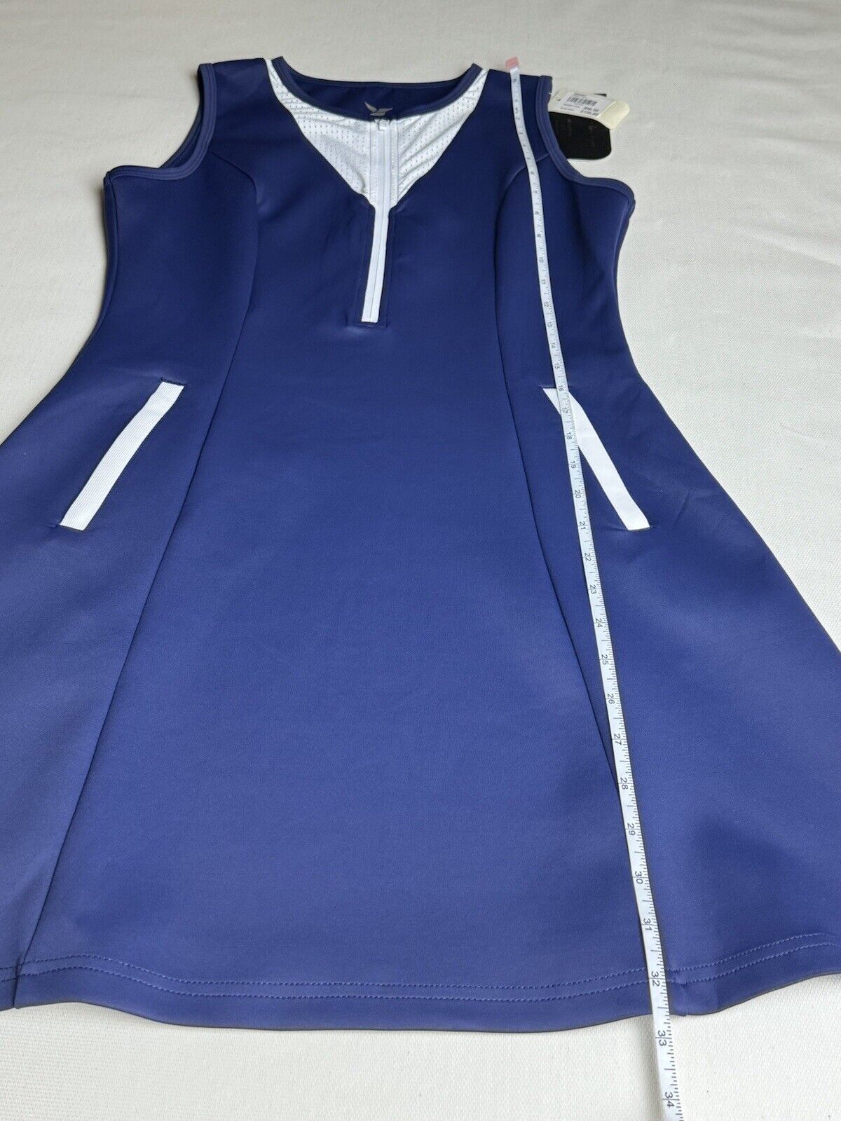 Calliope Sports Dress Women’s SZ L Navy Golf Tennis. (66)