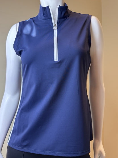 KINONA Women’s Sleeveless Golf Shirt Sz M. (B.165)