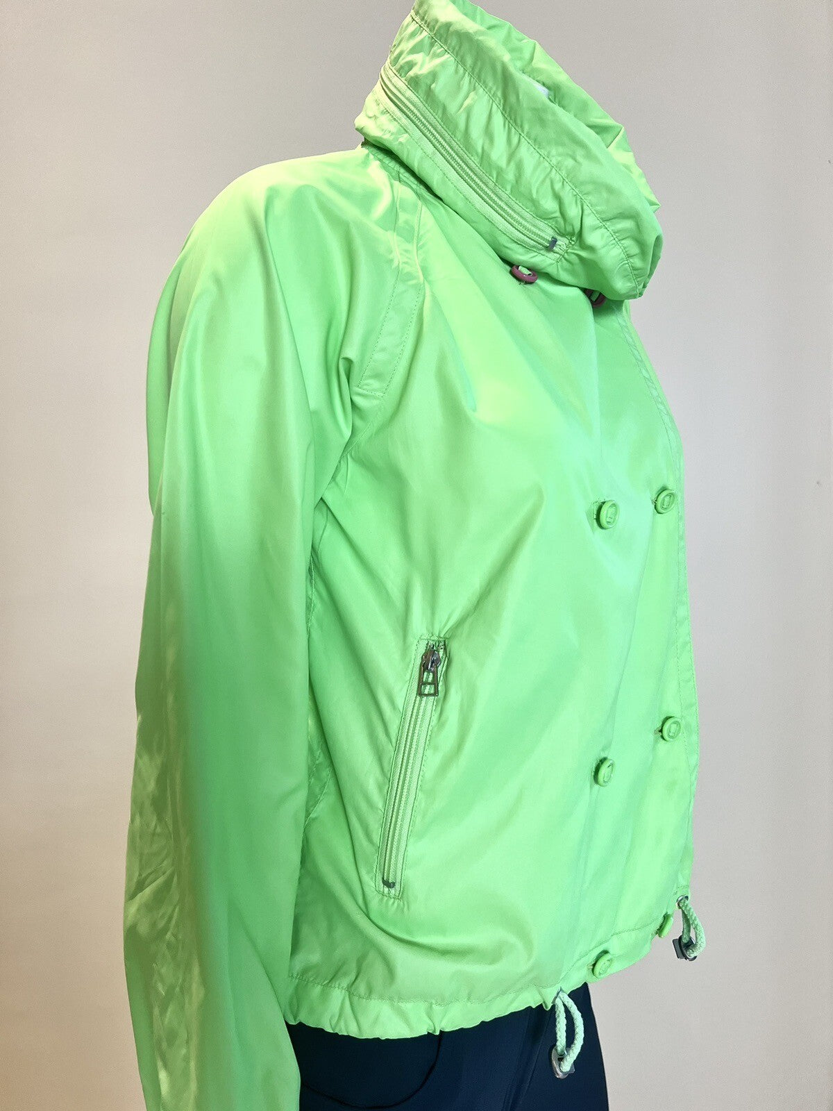 UBU Pack Your Personality Women’s Jacket Neon Green Sz S Coat (11)