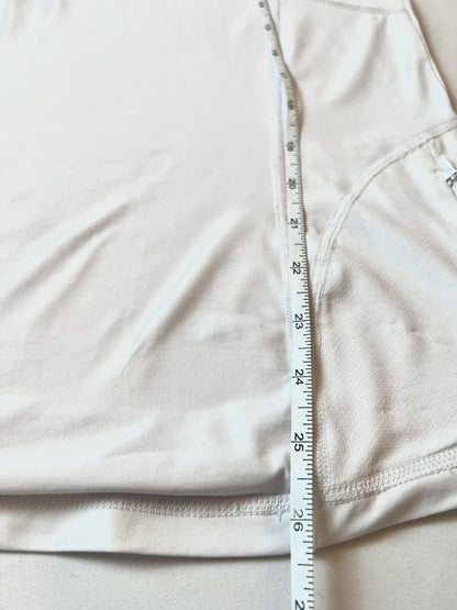 FJ FootJoy Women's Golf White Sweatshirt Long Sleeves Sz L.    (B.49)