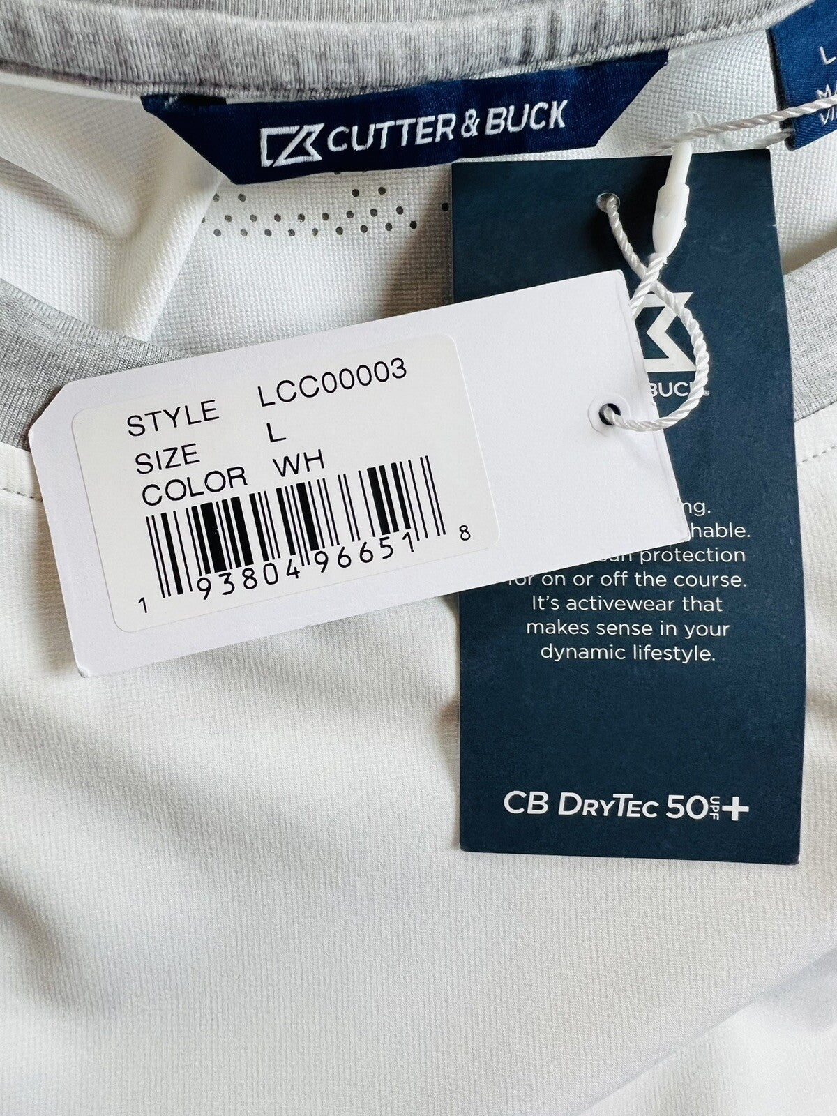 Cutter & Buck Women’s Golf Top Long Sleeve Sweatshirt Sz L