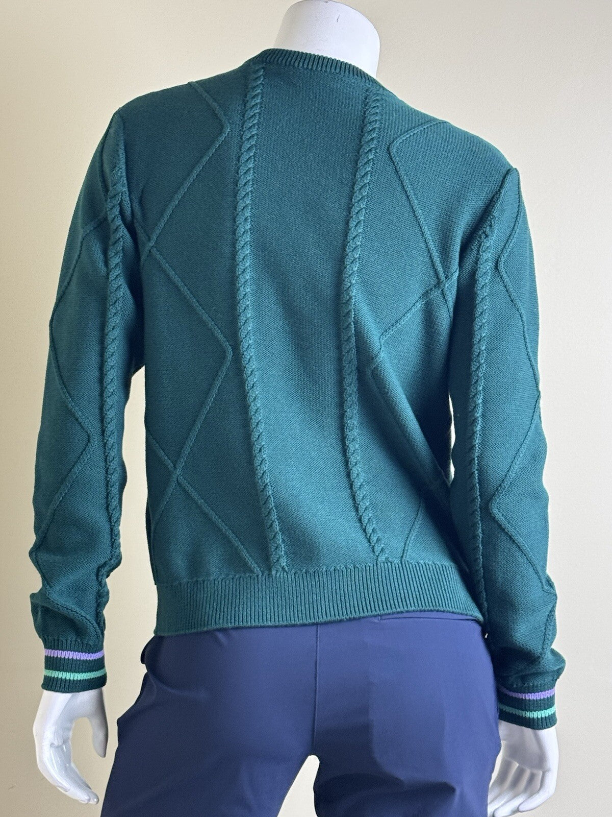 PUMA Women’s Knit Sweater Green Sz S (B.109/5)