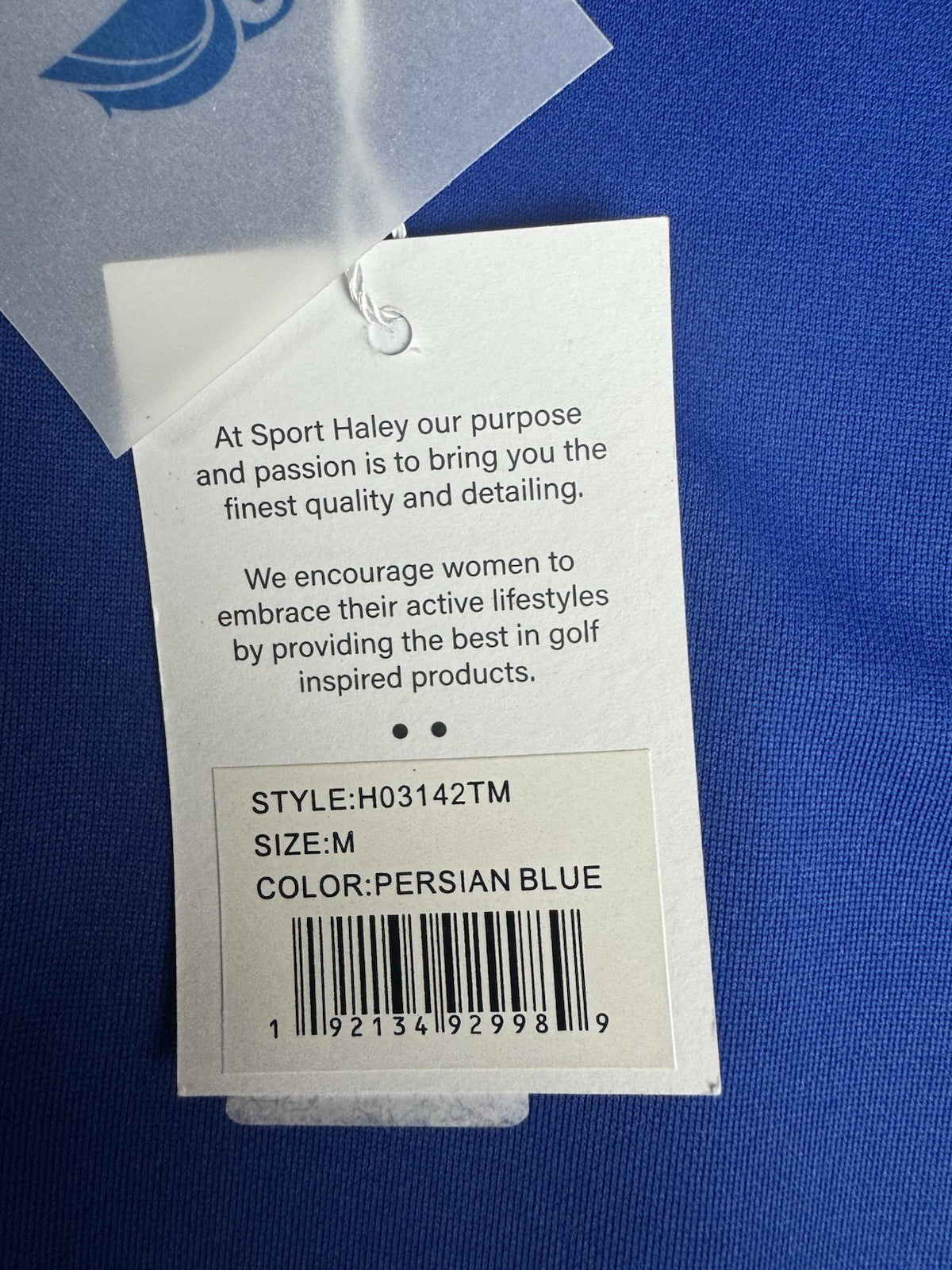 Sport Haley Women's Golf Shirt Sz M     (B.174)