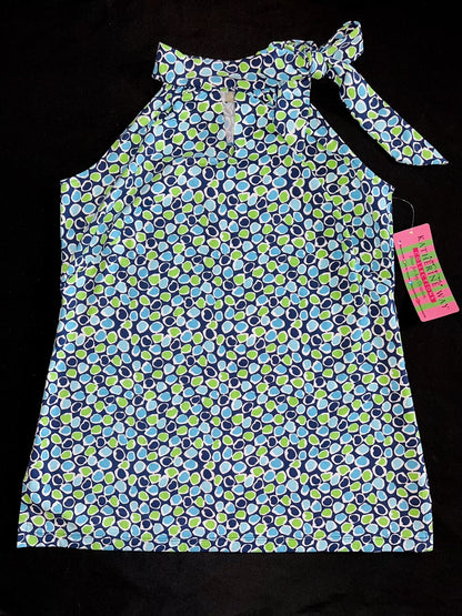 Katherine Way Women’s Multicolor Blouse Sz M Top (B.16)