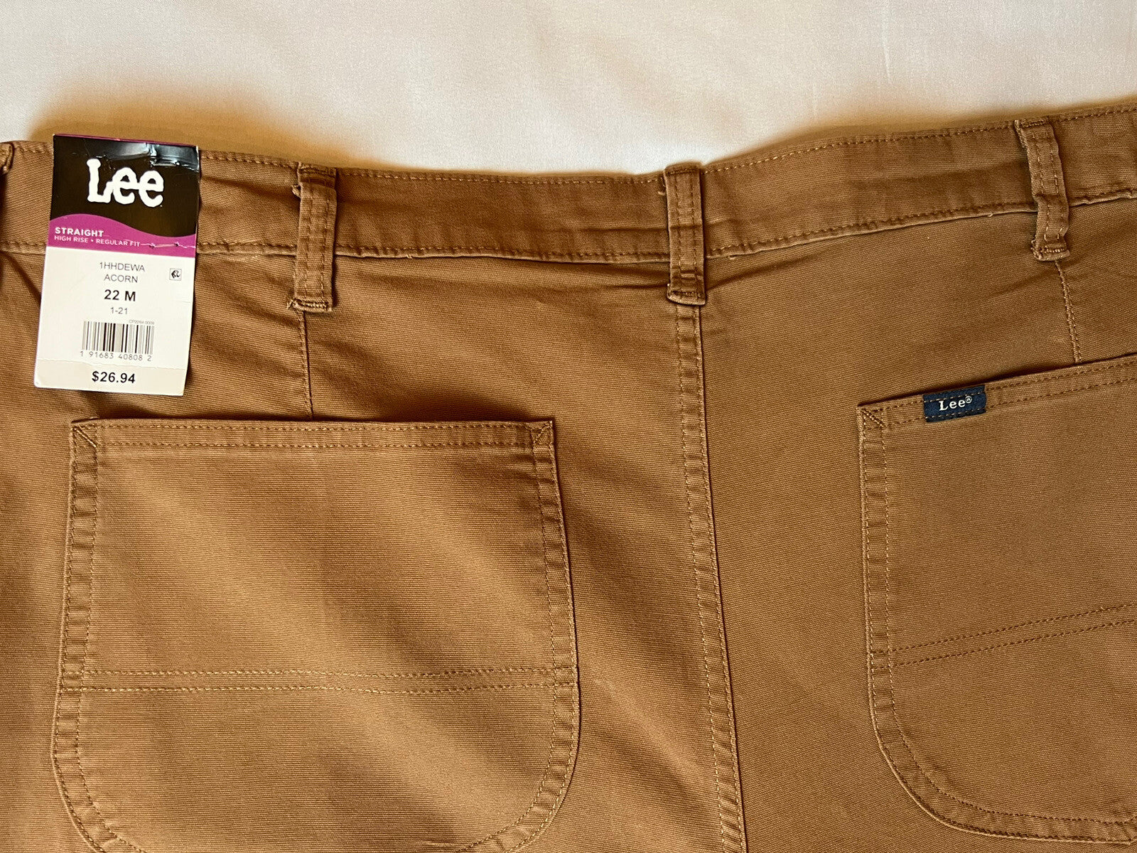 Lee Women’s Brown Pants Jeans Sz 42