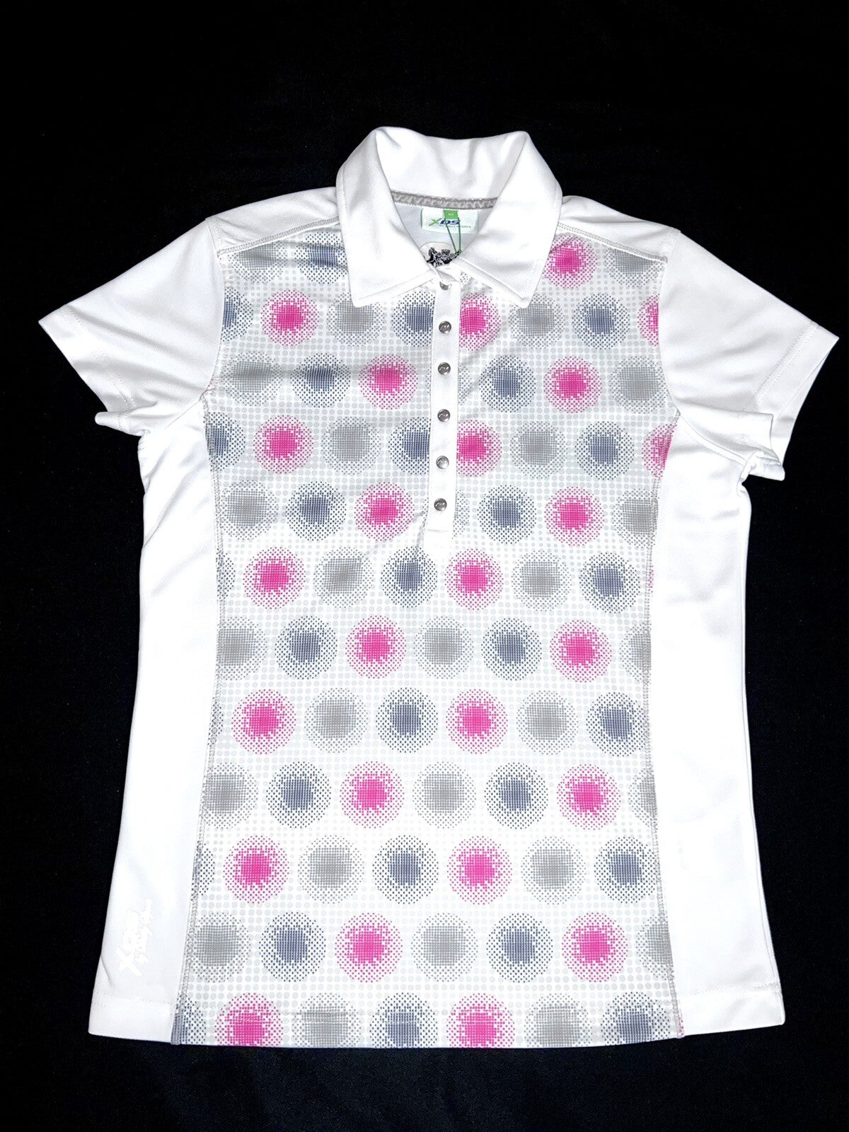 XDS Daily Sports Women’s Polo Golf Shirt White Sz M (13)