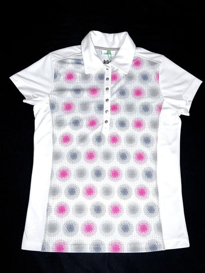 XDS Daily Sports Women’s Polo Golf Shirt White Sz M (13)