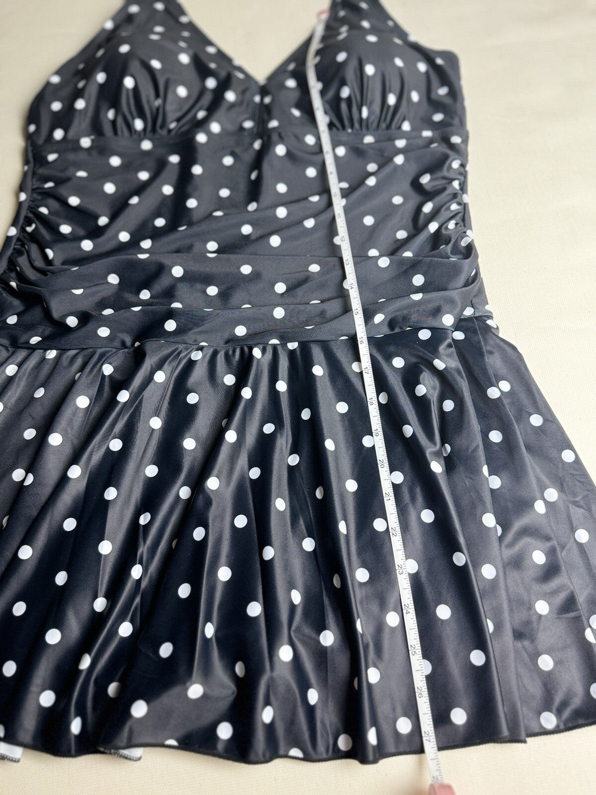 Summer Mae Women’s Sz 2XL swimsuit Polka Dots 1Pc. (51)