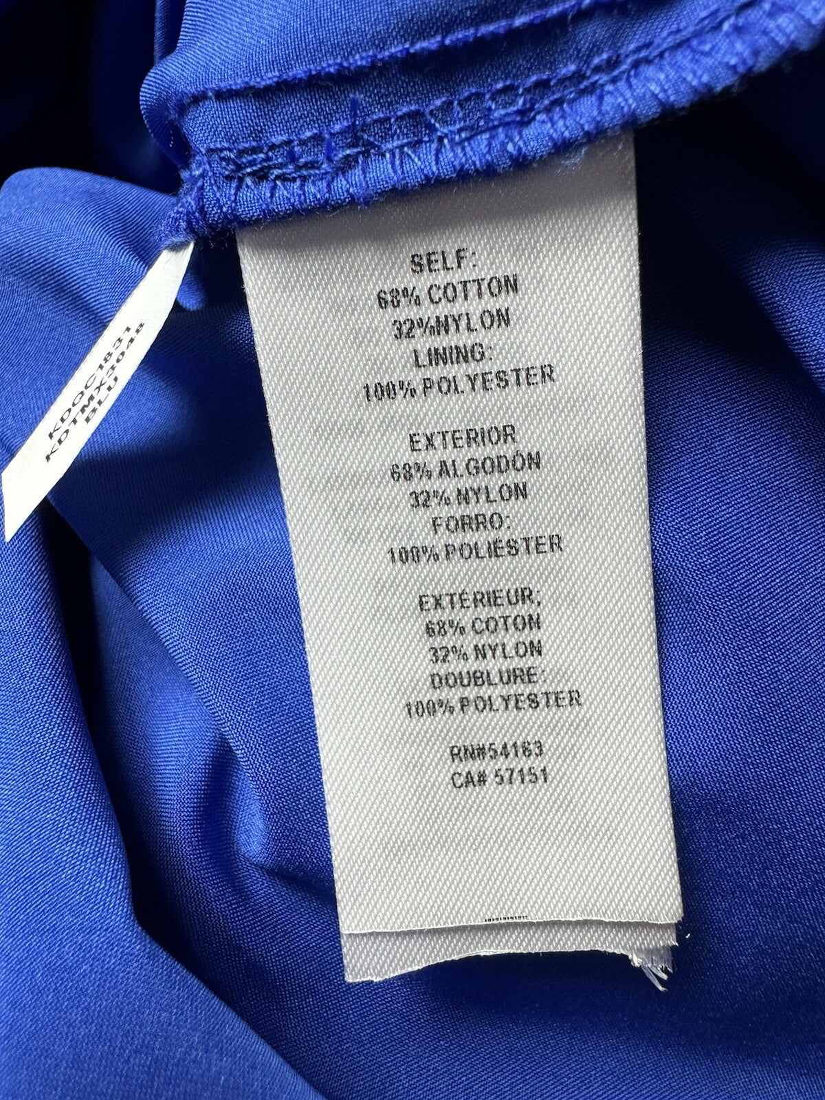 Kensie Women’s Blue Crochet Long Maxi Dress Sz 8. (B.97)