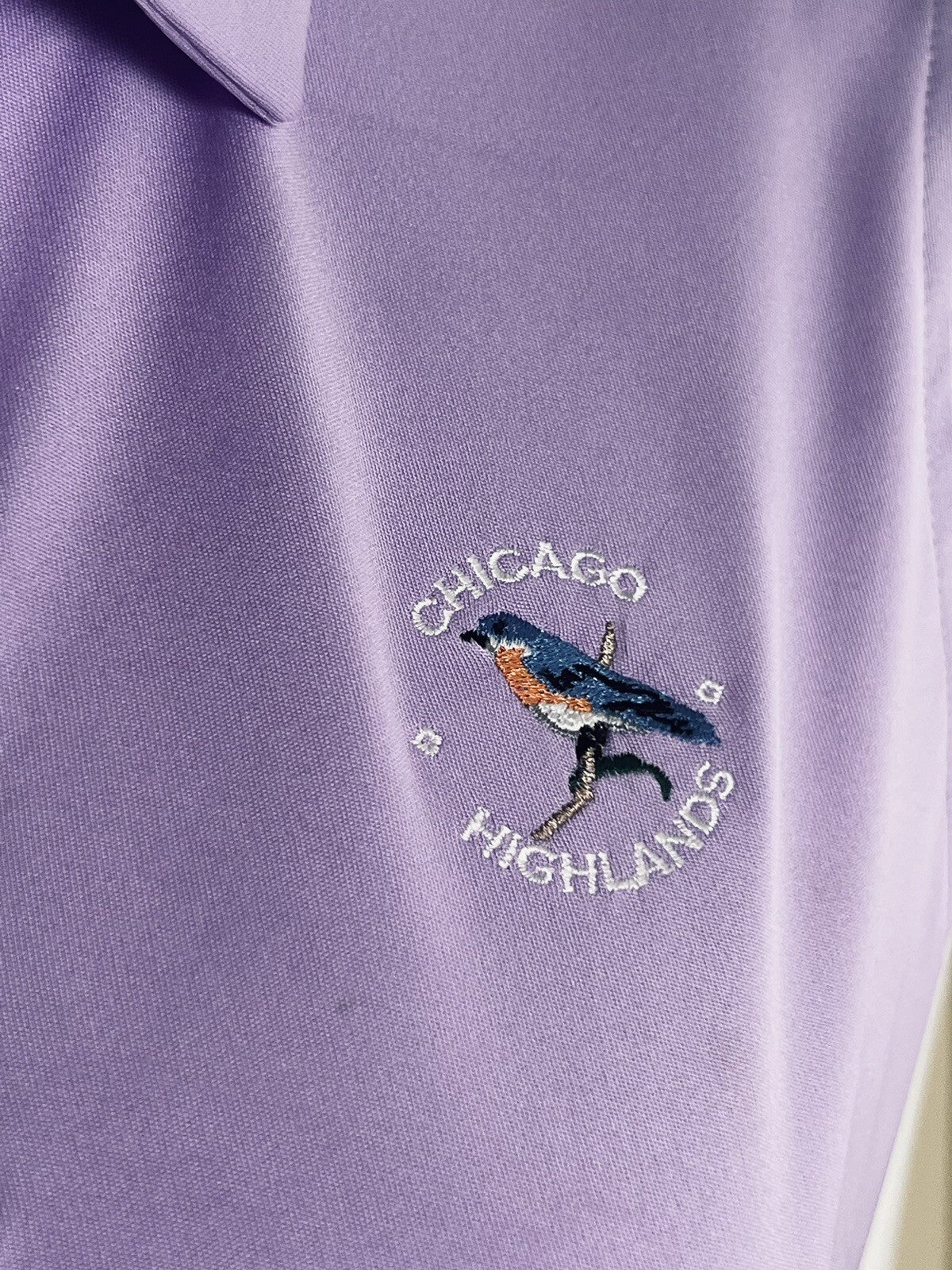 FootJoy Women's ProDry Short Sleeve Golf Polo Shirt Top Purple Sz M (49)