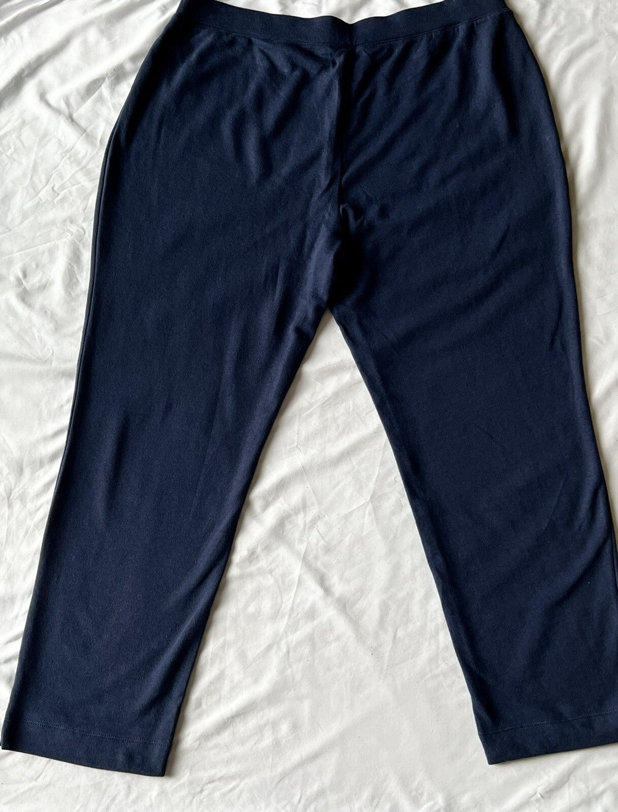 ARMADIO Women's Jogger Pants Navy Sz XL. (B.027)