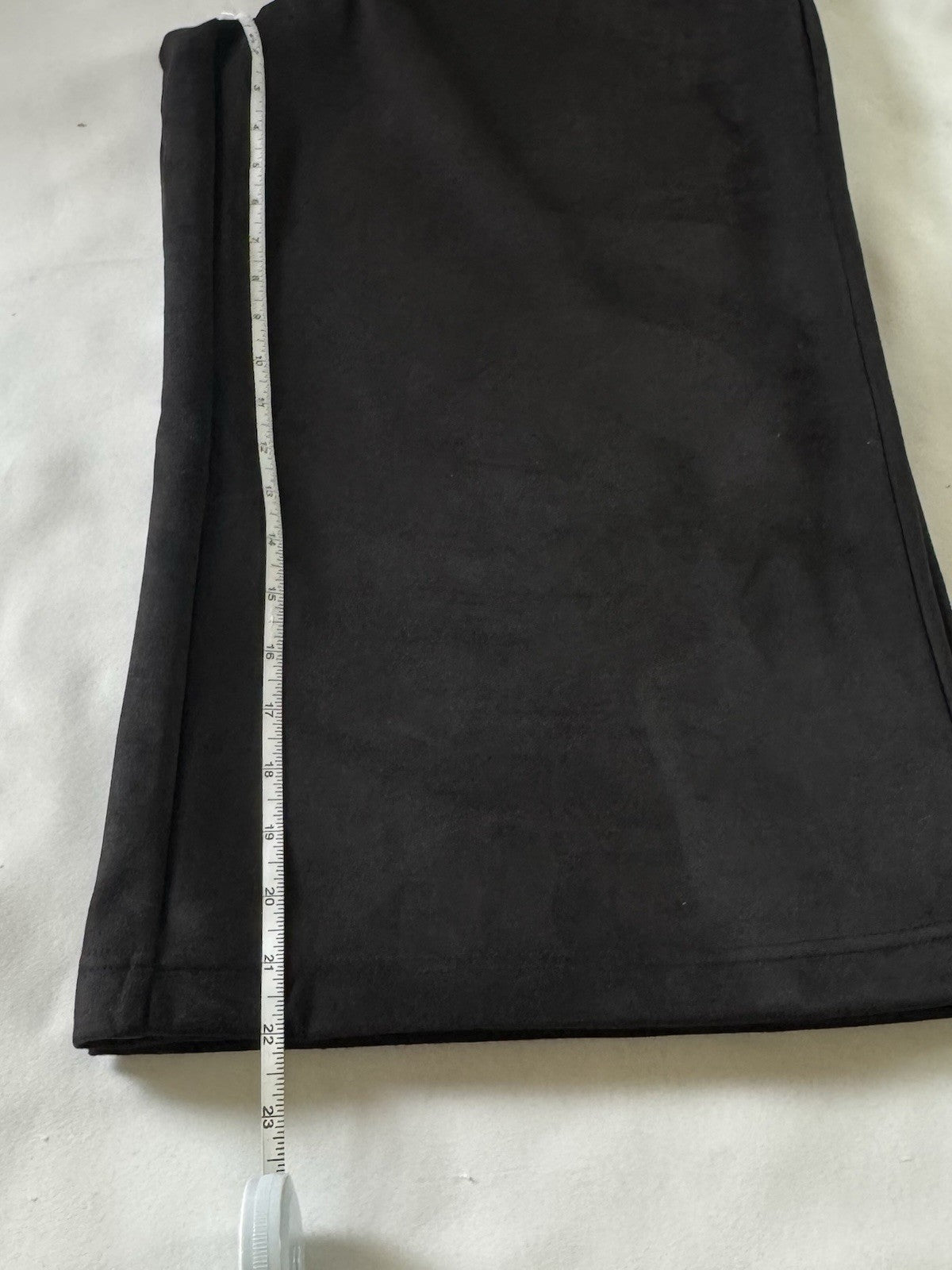 DKNY Sport Women's Suede Pants Sz XL     (B.191)
