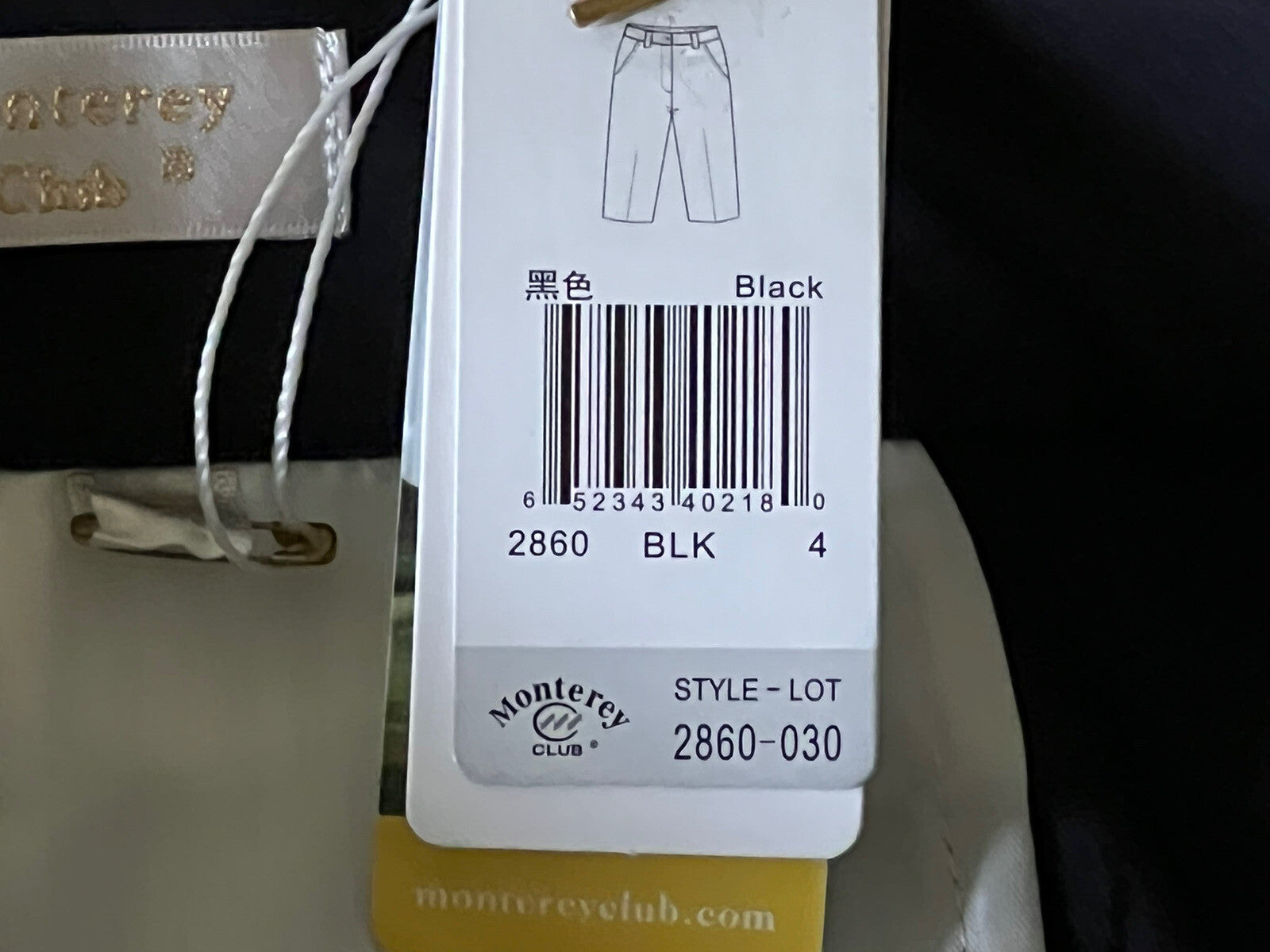Monterey Women’s Golf Shorts Size 4