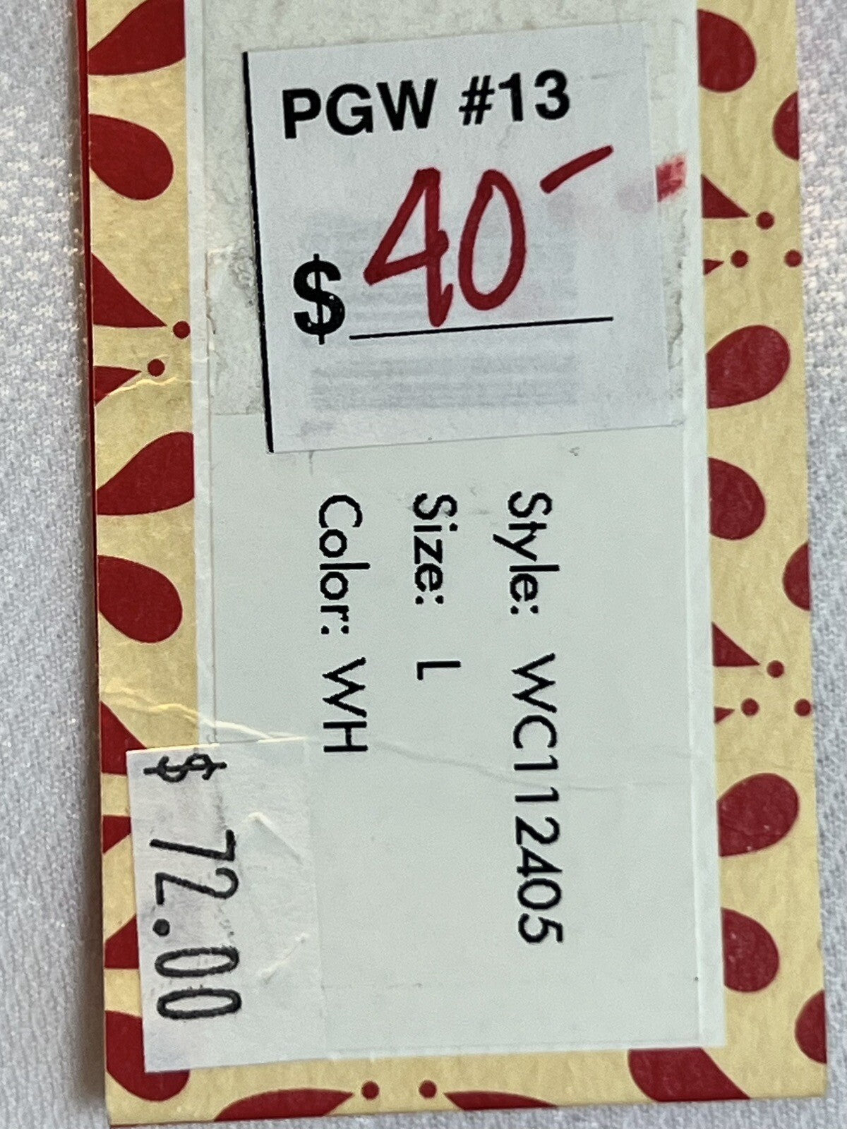 Sport Haley Women's Top Golf Shirt White/Blue Collared Sz L (B.48)