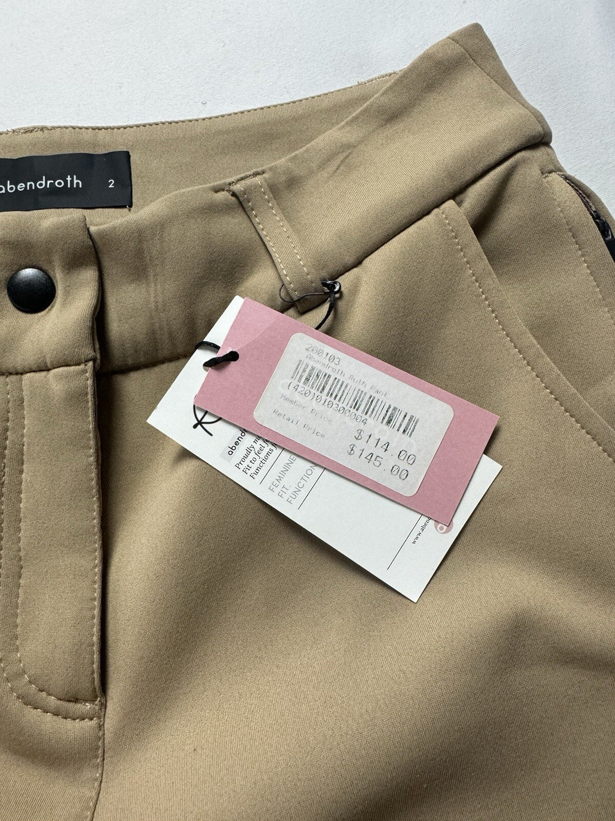 Abendroth Women's Golf Pants Sz 02    (B.116)