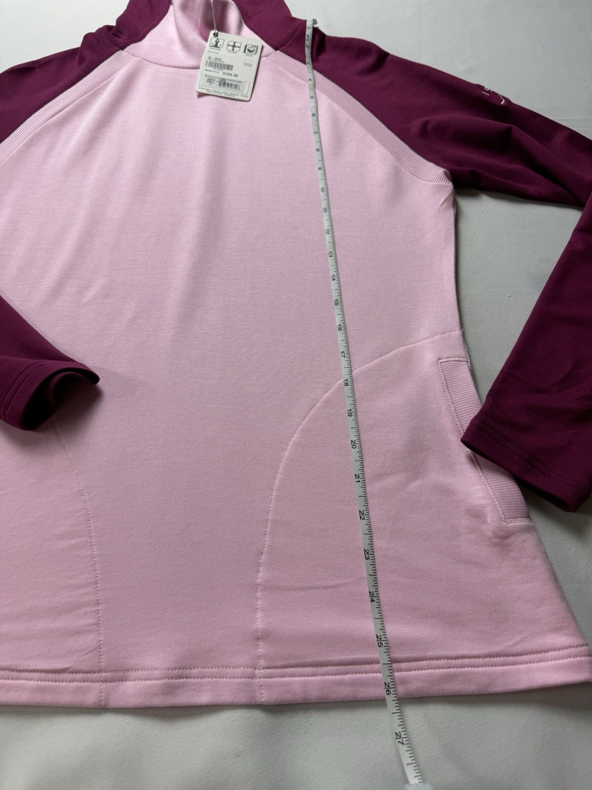 FJ FootJoy Women's Golf Hooded Sweatshirt Sz S.    (B.105)