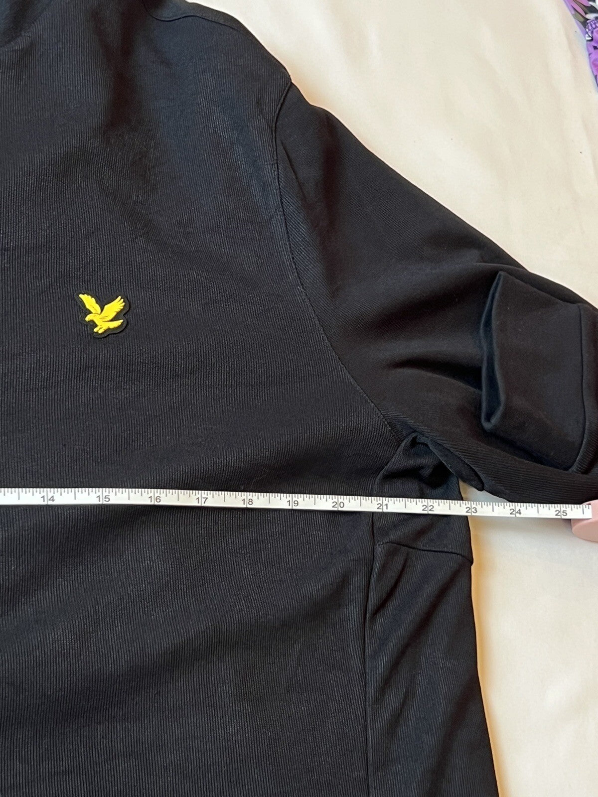 Lyle & Scott Women’s Pullover Sweatshirt Black Size XL (10)