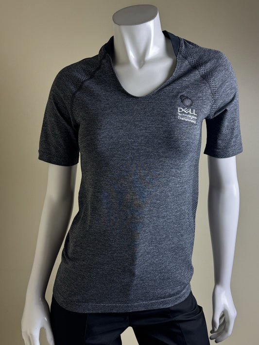 Under Armour Women's Golf Tennis Shirt Stretch Sz M. (B.135)
