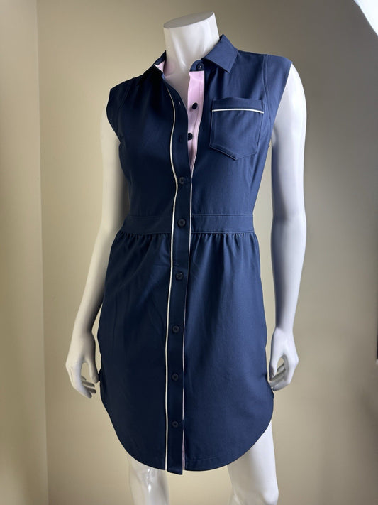 Puma Women’s Polo Navy Dress w/ Shorts Sz S  (B.115/6)