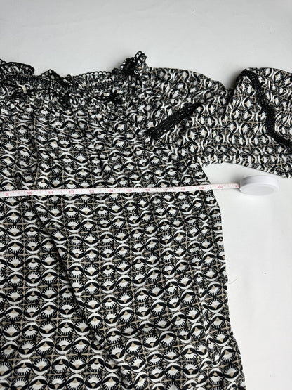 $118 Max Studio Women’s Top Sz M Blouse  (B.73)