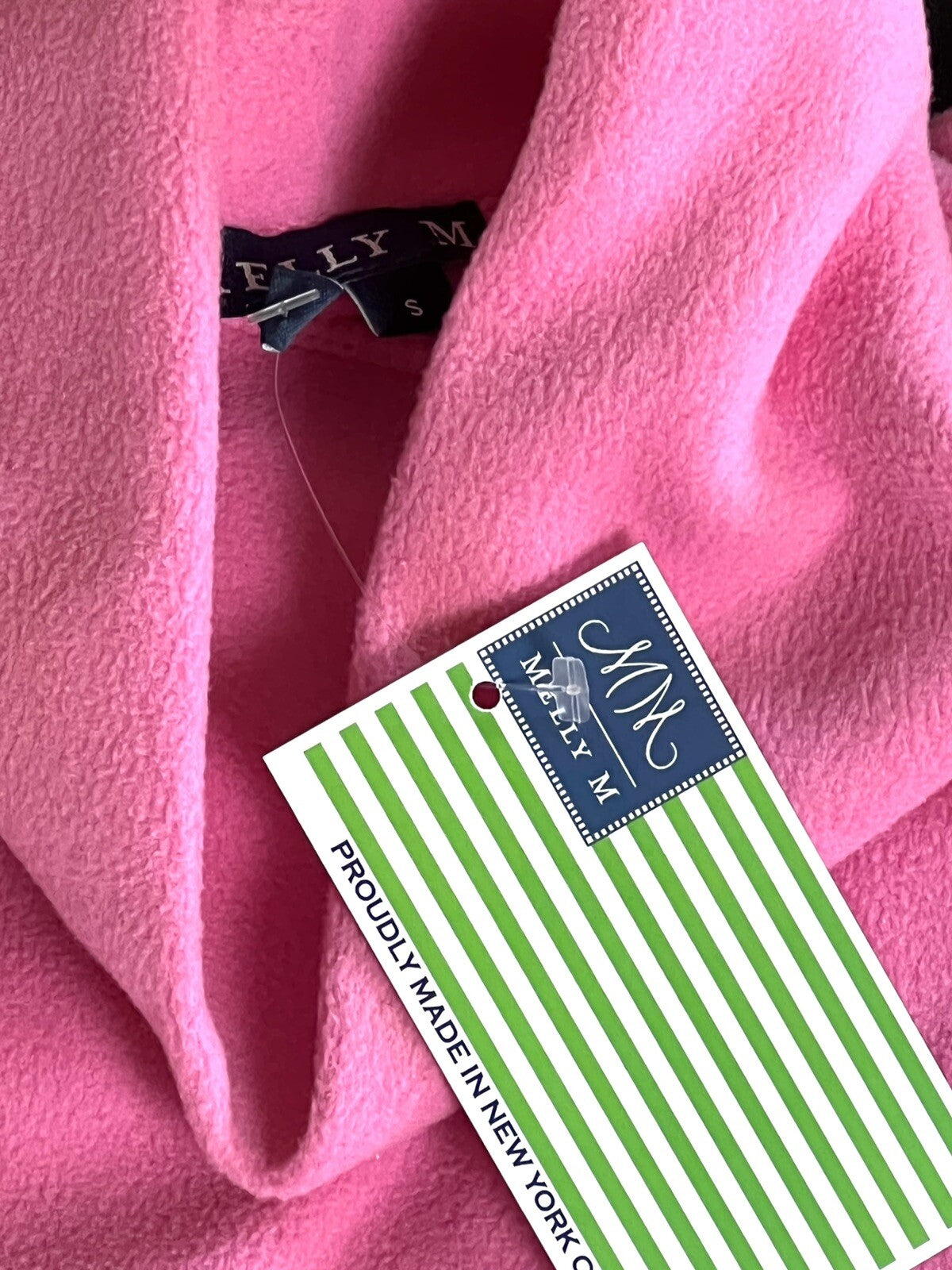 Melly M Women’s Golf Sweater Sz S Pink