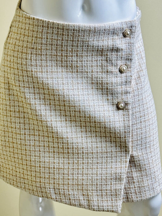 $59 Marc New York Women's Tweed Skirt Sz 6. (B.99)