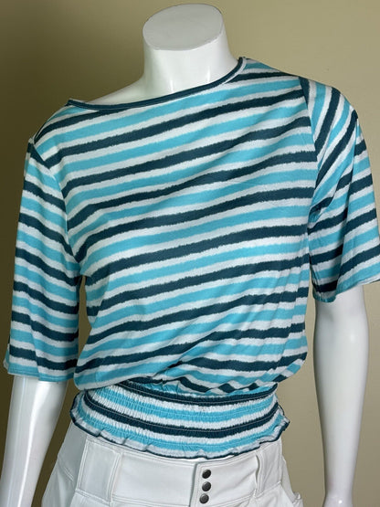 Michael Kors Women’s Stripes Blouse Sz 2XS. (58)